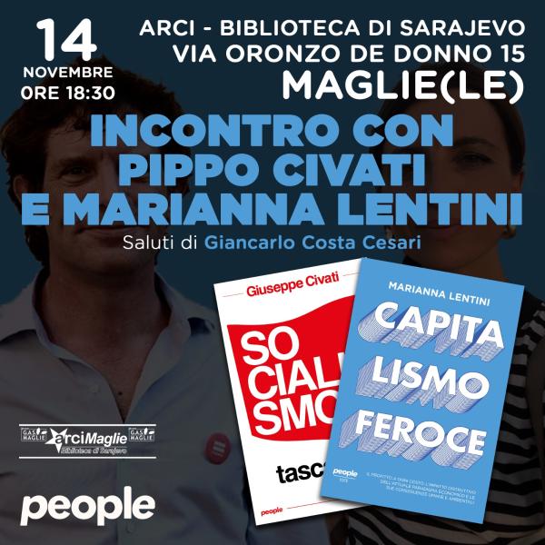 Incontro con Pippo Civati e Marianna Lentini su socialismo e capitalismo oggi