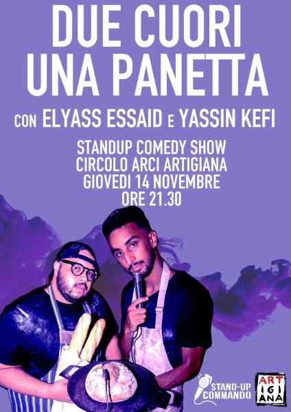 STANDUP COMEDY @Artigiana - Elyass Essaid / Yassine Kefi