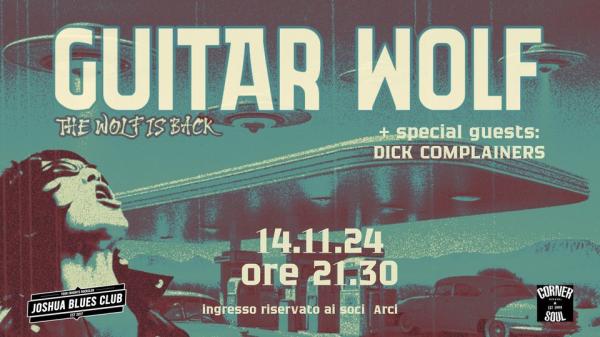 Guitar wolf (Japan) + Dick Complainers live
