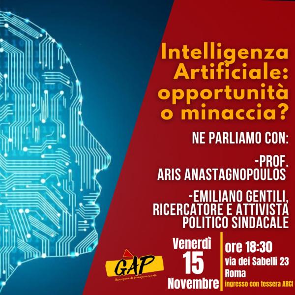 Intelligenza Artificiale: opportunità o minaccia?