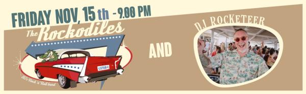 The Rockodiles+ djset con Dj Rocketeer