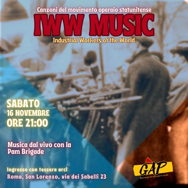 IWW MUSIC - Canzoni del movimento operaio statunitense