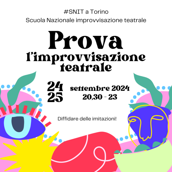 Lezione di Prova Aperta e Gratuita d'Improvvisazione Teatrale - SNIT