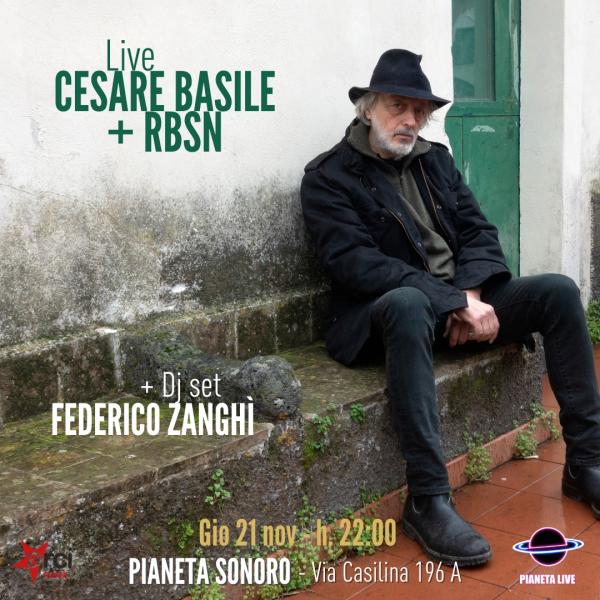 𝐂𝐞𝐬𝐚𝐫𝐞 𝐁𝐚𝐬𝐢𝐥𝐞 Live - Saracena Tour 2024 + RBSN Live + Federico Zanghì (ODD.Clique) Dj Set