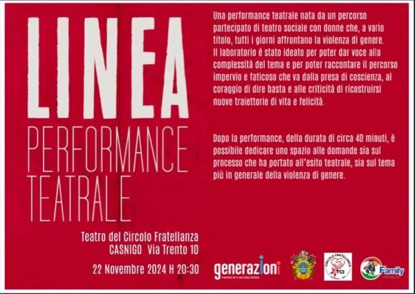 🎭 LINEA - Performance Teatrale 🎭