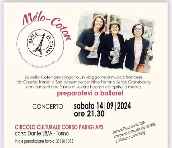 Méla Coton    in concerto