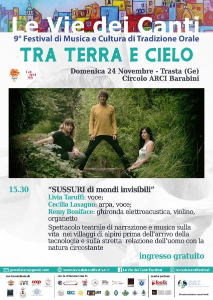 9' Festival di Musica e Cultura di Tradizione Popolare  a cura di Le Vie dei Canti