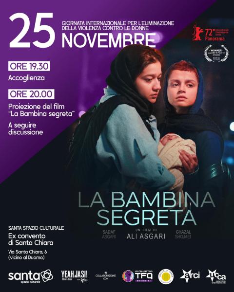 25 novembre proiezione speciale | Giornata internazionale per l'eliminazione della violenza contro le donne