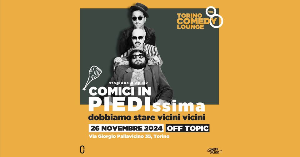 COMICI IN PIEDI - VICINI VICINI #S4E2
