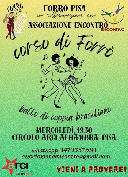Il mercoledì encontriamo il forró!