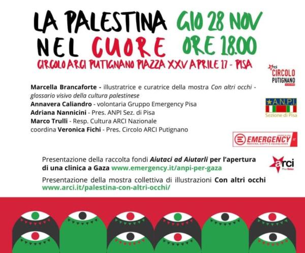 Con la Palestina nel cuore