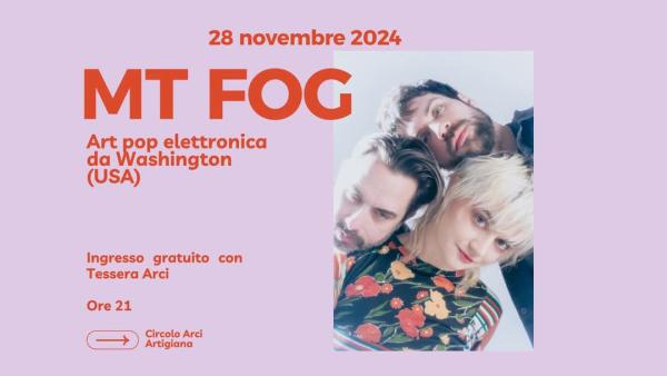MT FOG (Art pop elettronica da Washington USA)