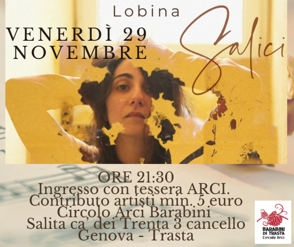 Lobina presentazione EP "Salici"