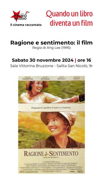 Quando un libro diventa un film: Ragione e sentimento