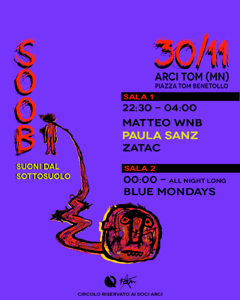 SOOB: Suoni dal Sottosuolo //  Paula Sanz