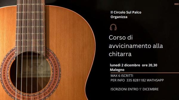 Corso di avvicinamento alla chitarra