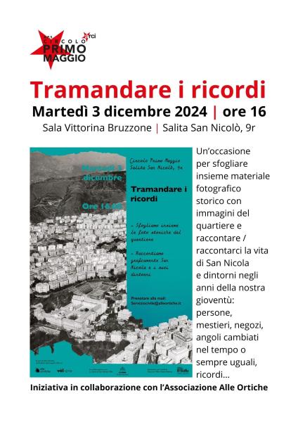 Tramandare i ricordi