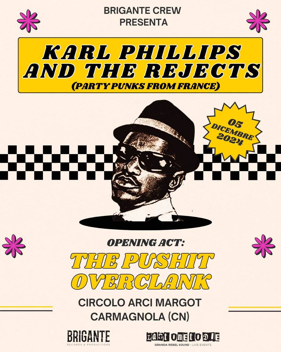 Karl Phillips & The Rejects + Overclank + The Pushit