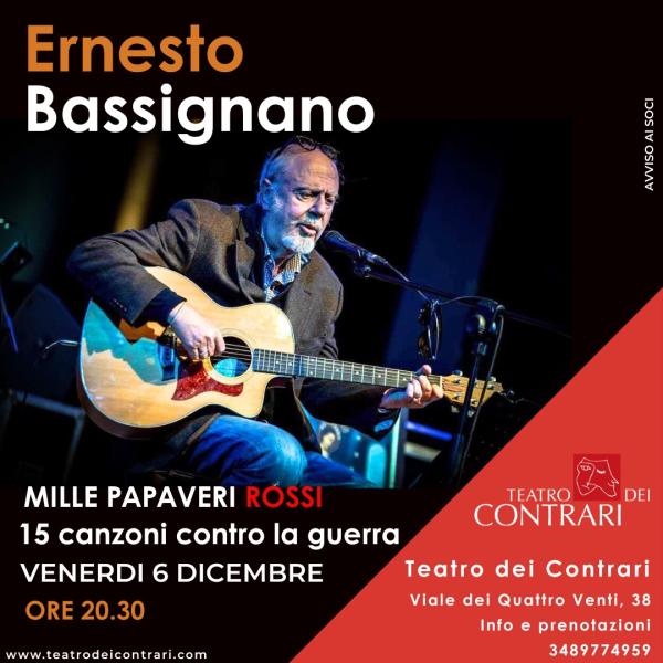 ERNESTO BASSIGNANO   MILLE PAPAVERI ROSSI