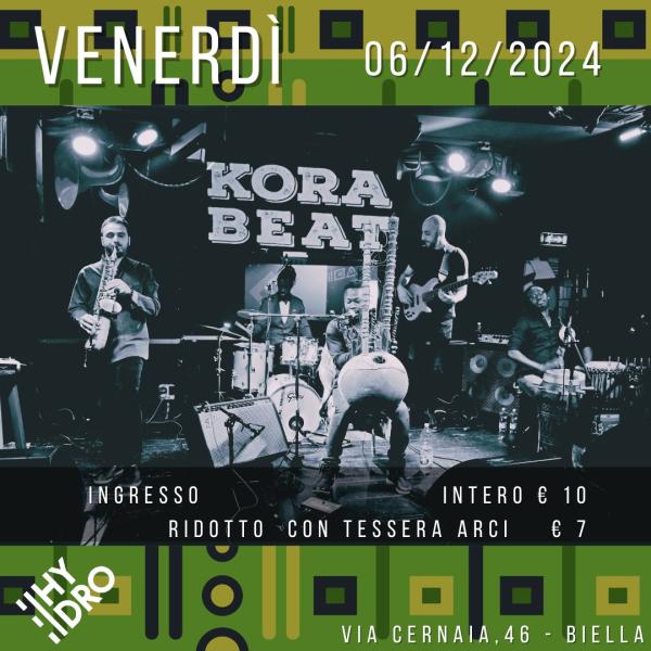 Kora Beat live a Hydro