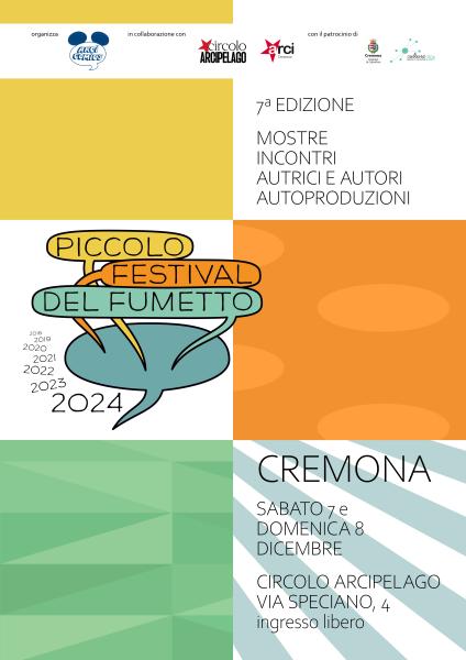 Piccolo Festival del Fumetto - Cremona - 7ma edizione