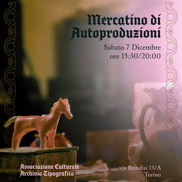 Mercatino di autoproduzioni