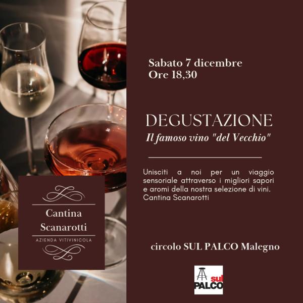 Degustazione vini del Vecchio