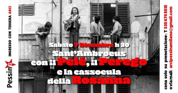 Sant'Ambroeus con il Pelé e il Perego