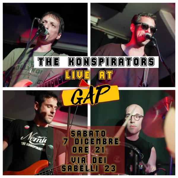 🎸🎶 THE KONSPIRATORS LIVE AT GAP 🎸🎶
