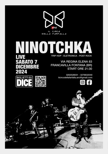 NINOTCHKA | Live @ Il Circo della Farfalla