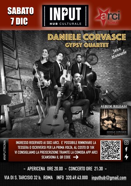 DANIELE CORVASCE GYPSY QUARTET