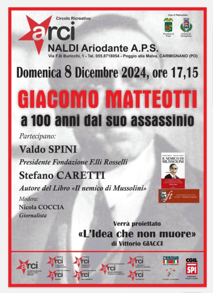 Giacomo Matteotti a 100 anni dal suo assassinio