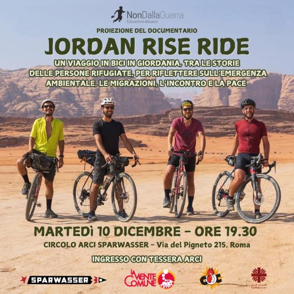 JORDAN RISE RIDE - PRESENTAZIONE DOCUMENTARIO