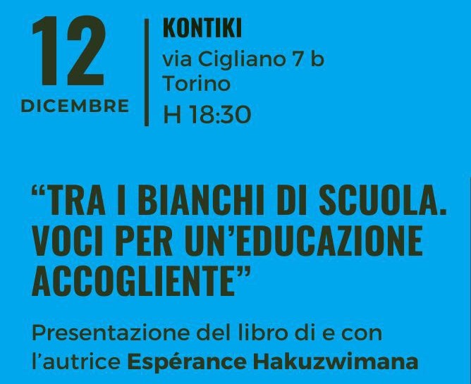 "TRA I BIANCHI DI SCUOLA - VOCI PER UN’ EDUCAZIONE ACCOGLIENTE"