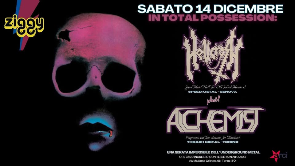 In total possesion: HELLCRASH + ALCHEMIST