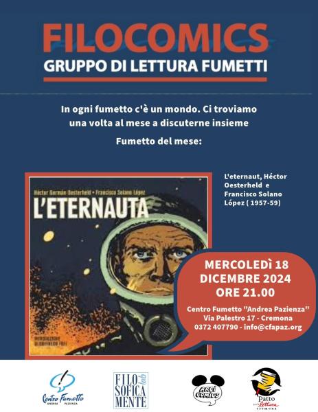 FILOCOMICS • GRUPPO DI LETTURA SUL FUMETTO