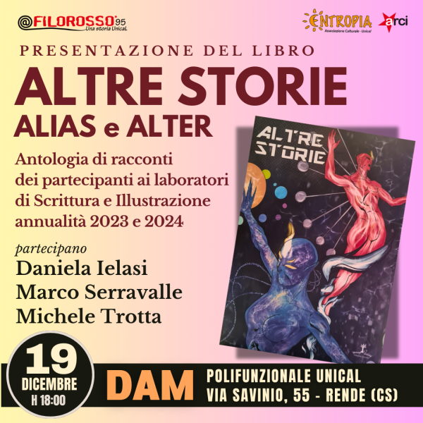 Presentazione del libro "Altre Storie: Alter e Alias" a cura di Michele Trotta e Marco Serravalle