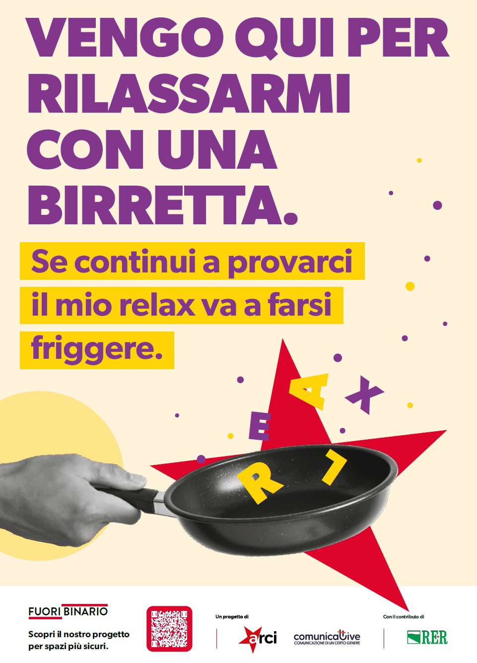 FUORI BINARIO – Cultura e formazione come antidoto alla violenza di genere